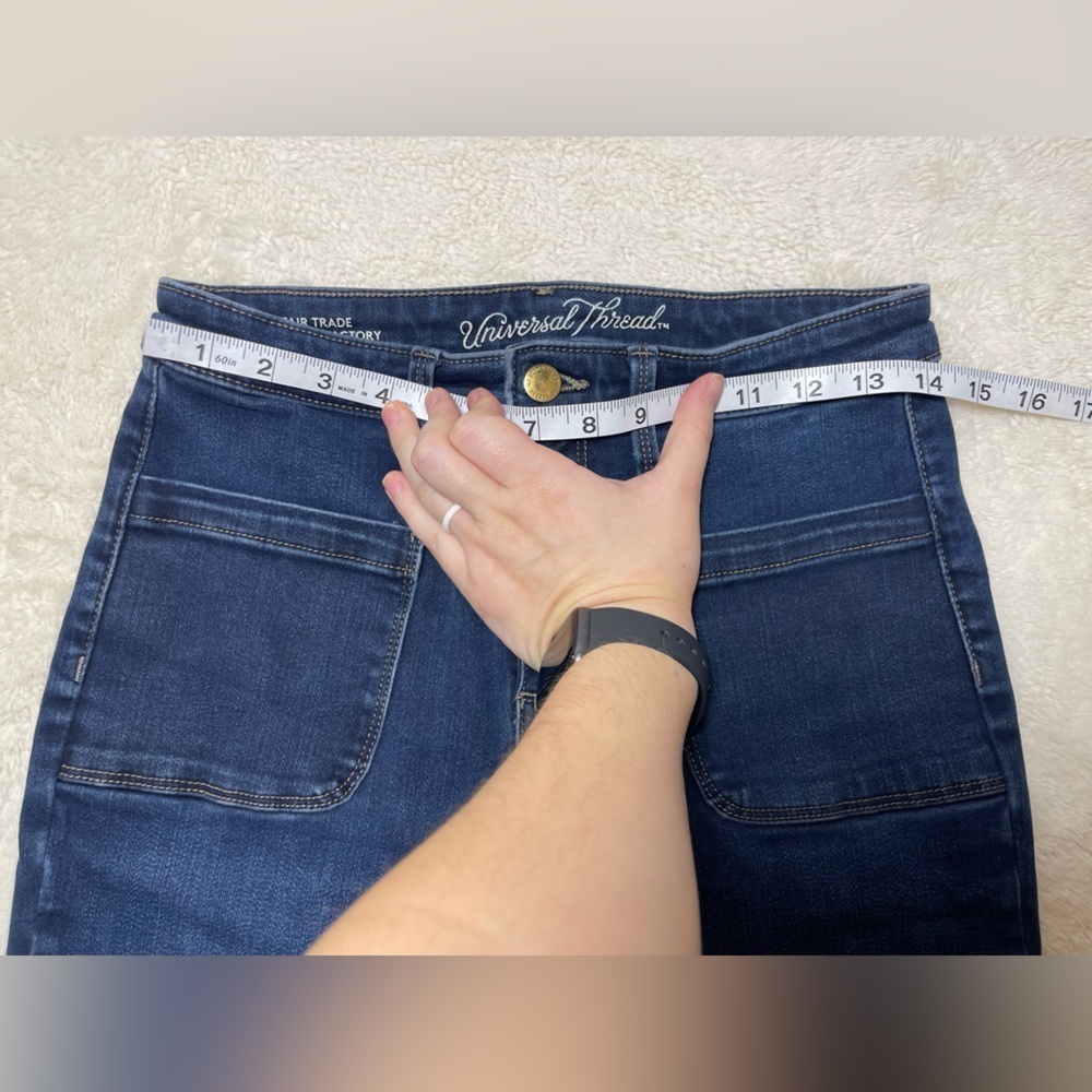 Universal Thread Indigo Wide Leg Jeans - Picture 5 of 6